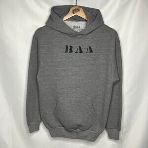 BAA Release 1 Logo Hoodie in Heather Grey M